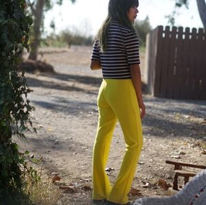 Vintage yellow pants